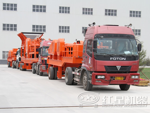 車載移動(dòng)式破碎站 車載移動(dòng)式破碎站