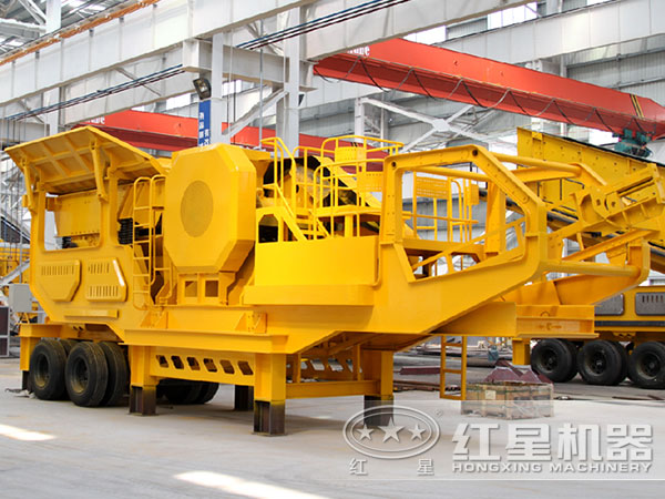 移動(dòng)式破碎機(jī)生產(chǎn)車間 移動(dòng)式破碎機(jī)生產(chǎn)車間