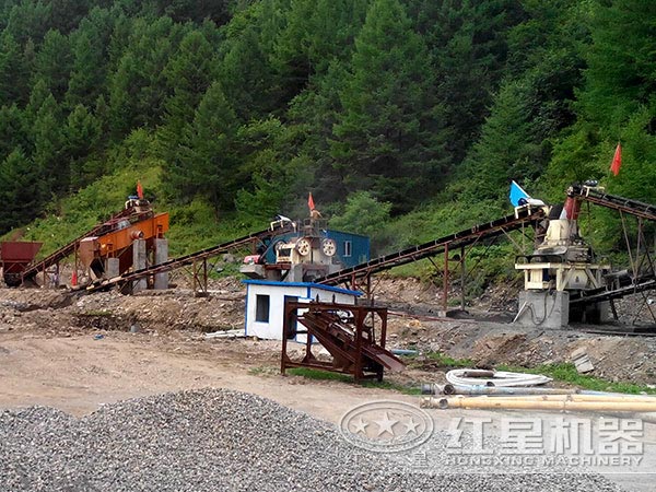 制砂生產(chǎn)線現(xiàn)場(chǎng)實(shí)拍圖 制砂生產(chǎn)線現(xiàn)場(chǎng)實(shí)拍圖