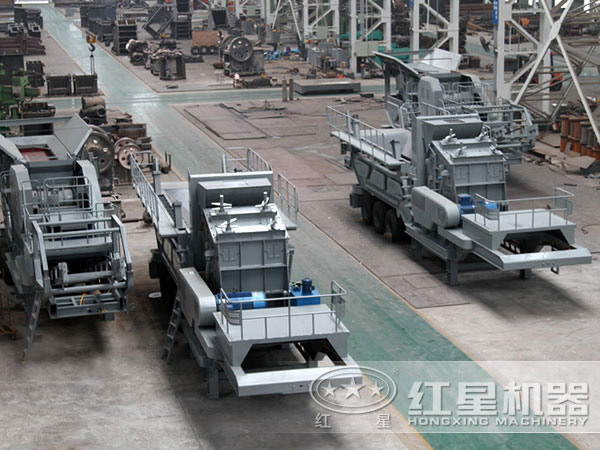 移動(dòng)式破碎站生產(chǎn)車間 移動(dòng)式破碎站生產(chǎn)車間