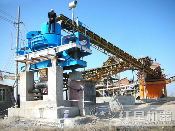 制砂機生產現(xiàn)場 制砂機生產現(xiàn)場