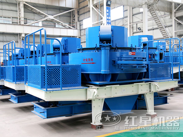 制砂機(jī)生產(chǎn)車(chē)間 制砂機(jī)生產(chǎn)車(chē)間