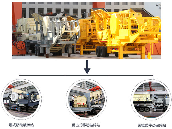 移動式破碎機(jī)分類 移動式破碎機(jī)分類