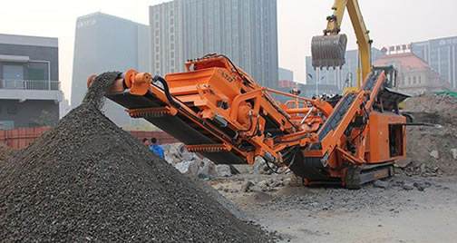 城市破碎作業(yè)現場 城市破碎作業(yè)現場