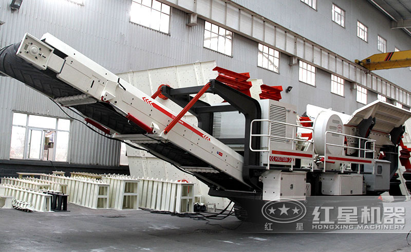 履帶式移動砂石設備 履帶式移動砂石設備