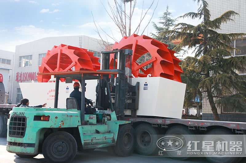 洗砂機(jī)發(fā)貨現(xiàn)場(chǎng) 洗砂機(jī)發(fā)貨現(xiàn)場(chǎng)