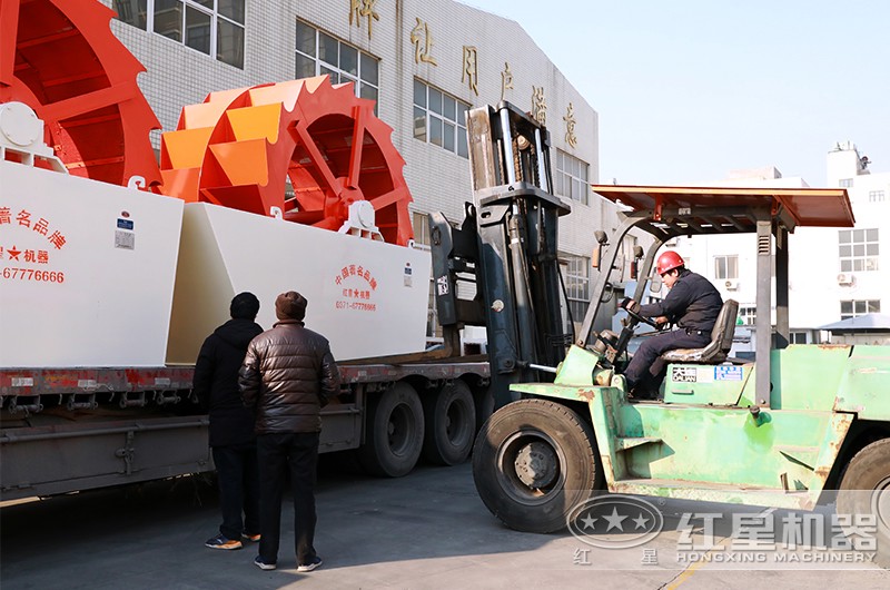 洗砂機(jī)發(fā)貨現(xiàn)場 洗砂機(jī)發(fā)貨現(xiàn)場