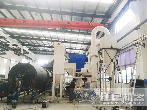 遼寧麥飯石磨粉車間全景 遼寧麥飯石磨粉車間全景