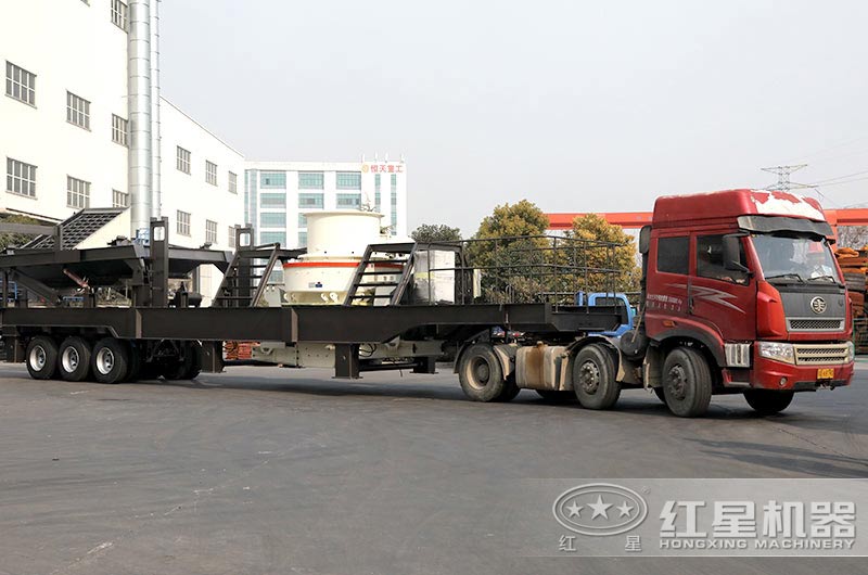 移動制砂機(jī)發(fā)貨現(xiàn)場 移動制砂機(jī)發(fā)貨現(xiàn)場