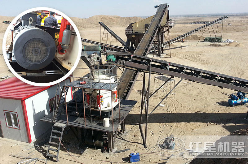 圓錐破碎機左側(cè)是控制機房 圓錐破碎機左側(cè)是控制機房