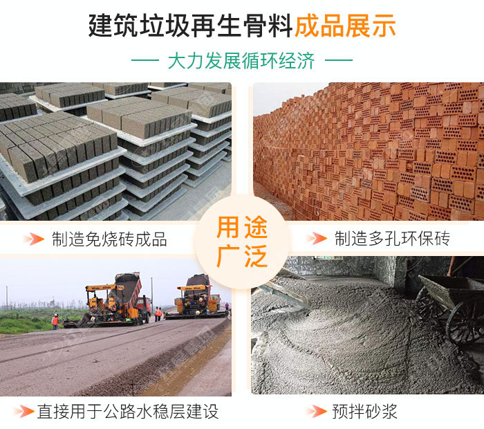 建筑垃圾破碎再生利用 建筑垃圾破碎再生利用