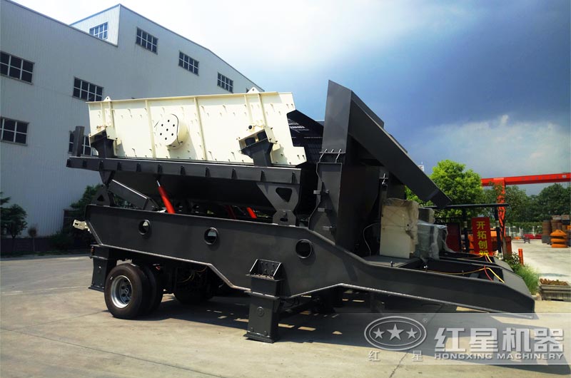 輪胎式移動(dòng)振動(dòng)篩 輪胎式移動(dòng)振動(dòng)篩