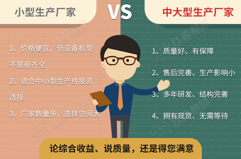 大小廠家各有各的優(yōu)勢 大小廠家各有各的優(yōu)勢
