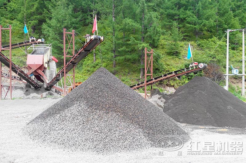 制砂現(xiàn)場 制砂現(xiàn)場