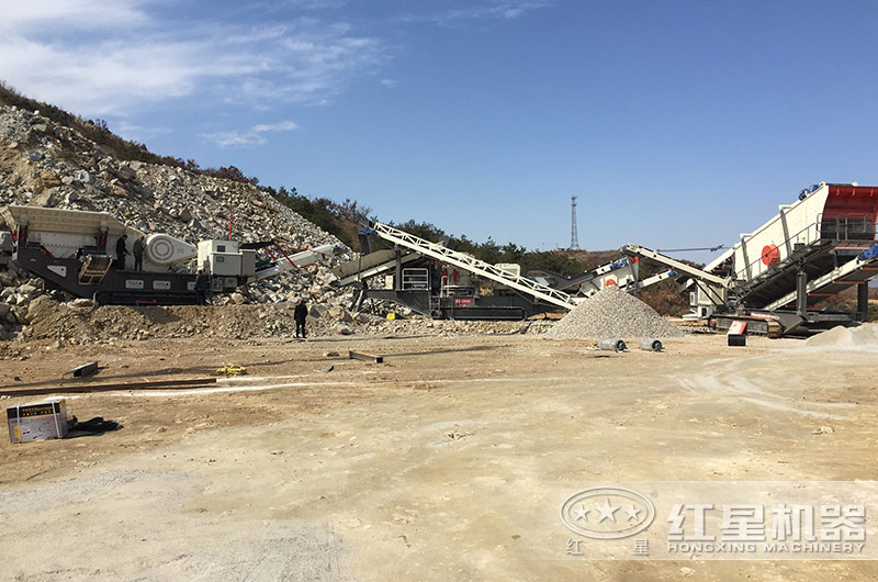 安徽廢磚塊移動(dòng)破碎制砂生產(chǎn)中 安徽廢磚塊移動(dòng)破碎制砂生產(chǎn)中