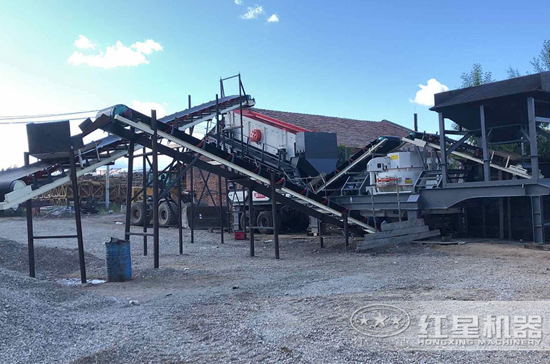 移動制砂生產(chǎn)現(xiàn)場圖 移動制砂生產(chǎn)現(xiàn)場圖