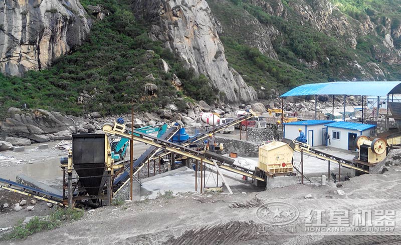 河卵石制砂機(jī)生產(chǎn)線 河卵石制砂機(jī)生產(chǎn)線