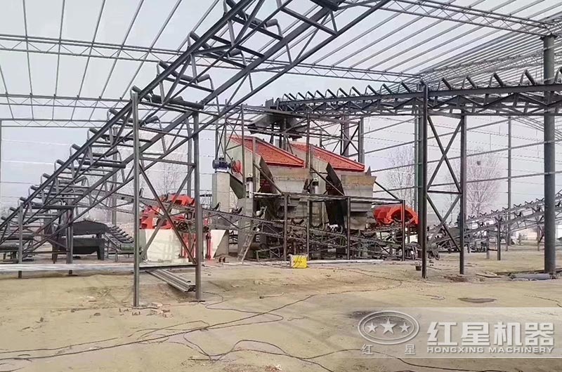 山東室內洗砂生產(chǎn)現(xiàn)場