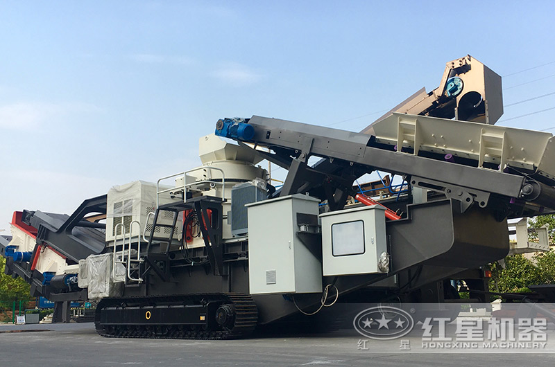 靈活轉(zhuǎn)場、生產(chǎn)自由的履帶移動(dòng)破碎站