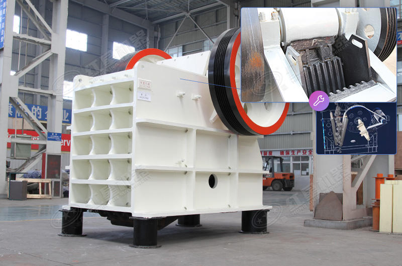 老虎口破碎機進料口細節(jié)展示 老虎口破碎機進料口細節(jié)展示