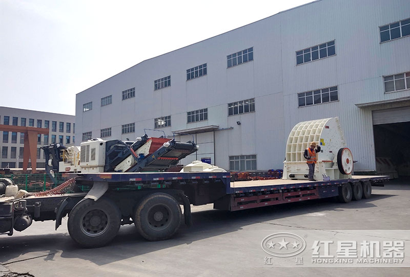 pcz1615重錘破可以制砂嗎，附現(xiàn)場視頻