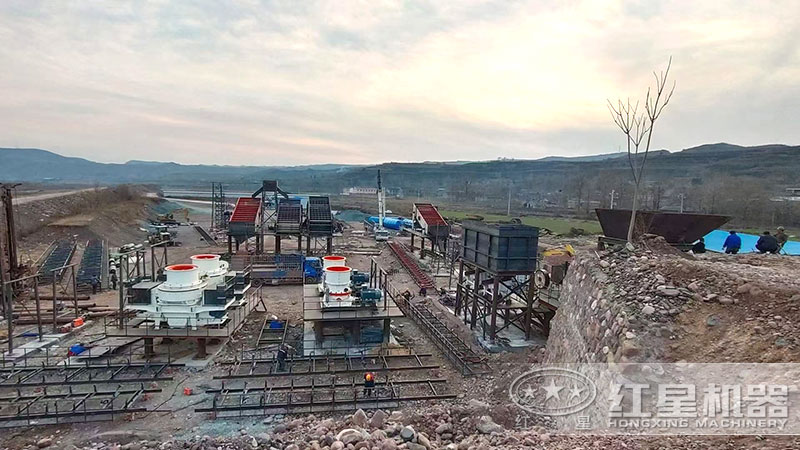 大型機(jī)制砂生產(chǎn)現(xiàn)場(chǎng)實(shí)拍 大型機(jī)制砂生產(chǎn)現(xiàn)場(chǎng)實(shí)拍