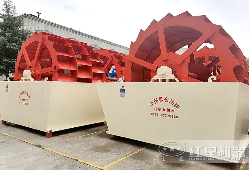 輪式小型砂石分離機(jī)多少錢一臺(tái)，帶生產(chǎn)線案例