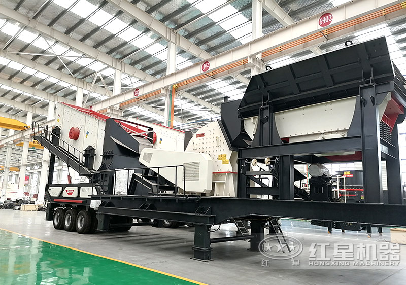 移動碎石機(輪胎式) 移動碎石機(輪胎式)